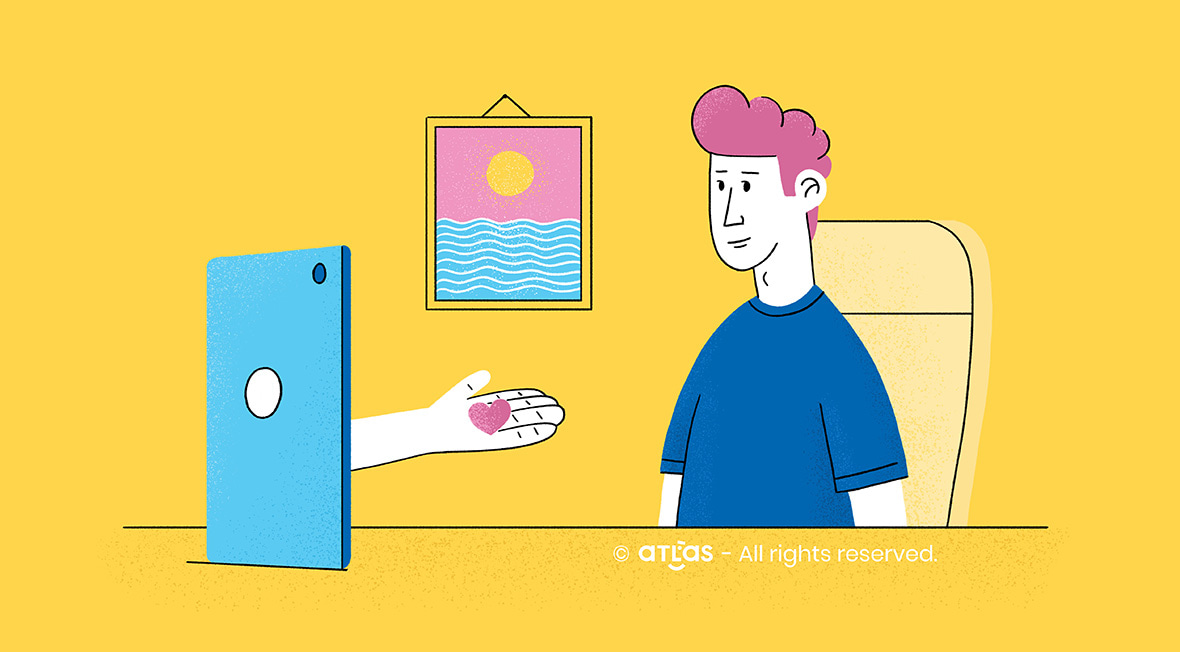 Telemedicine suddenly becomes a helping hand beyond a screen.